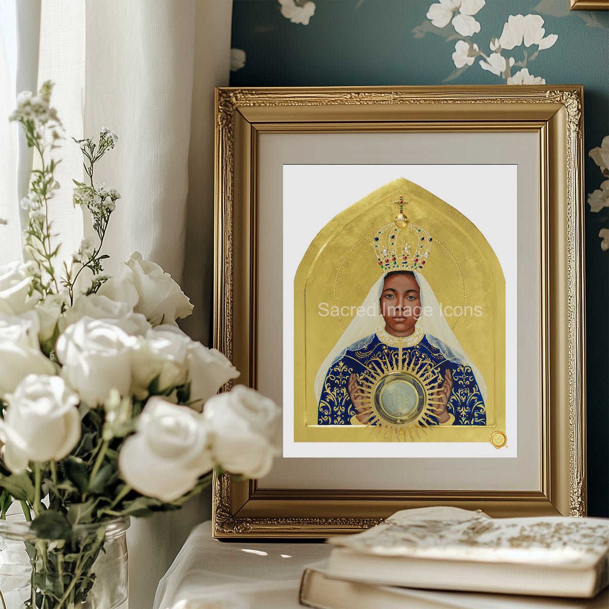Our Lady of Africa Icon Print