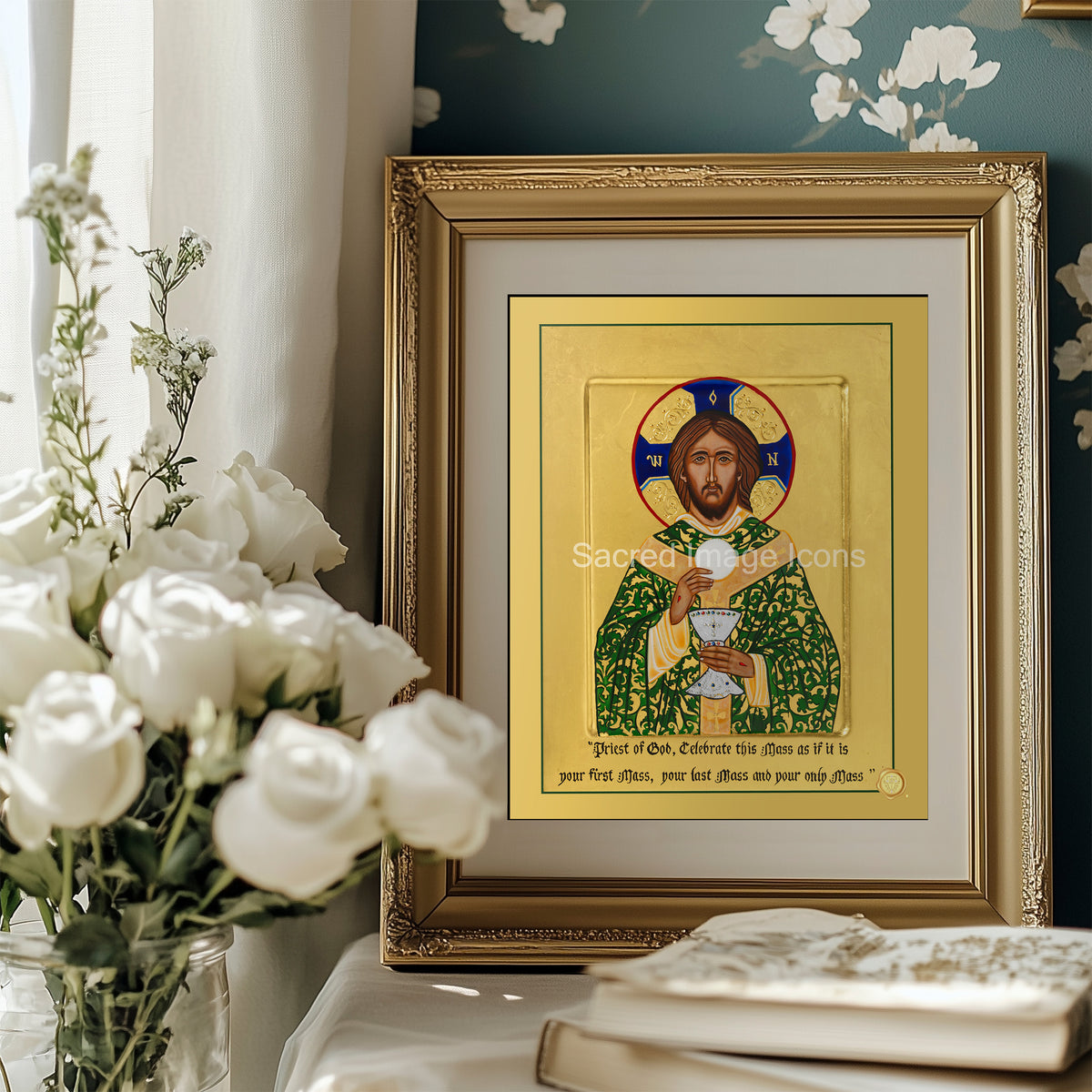 Christ the High Priest Icon Print