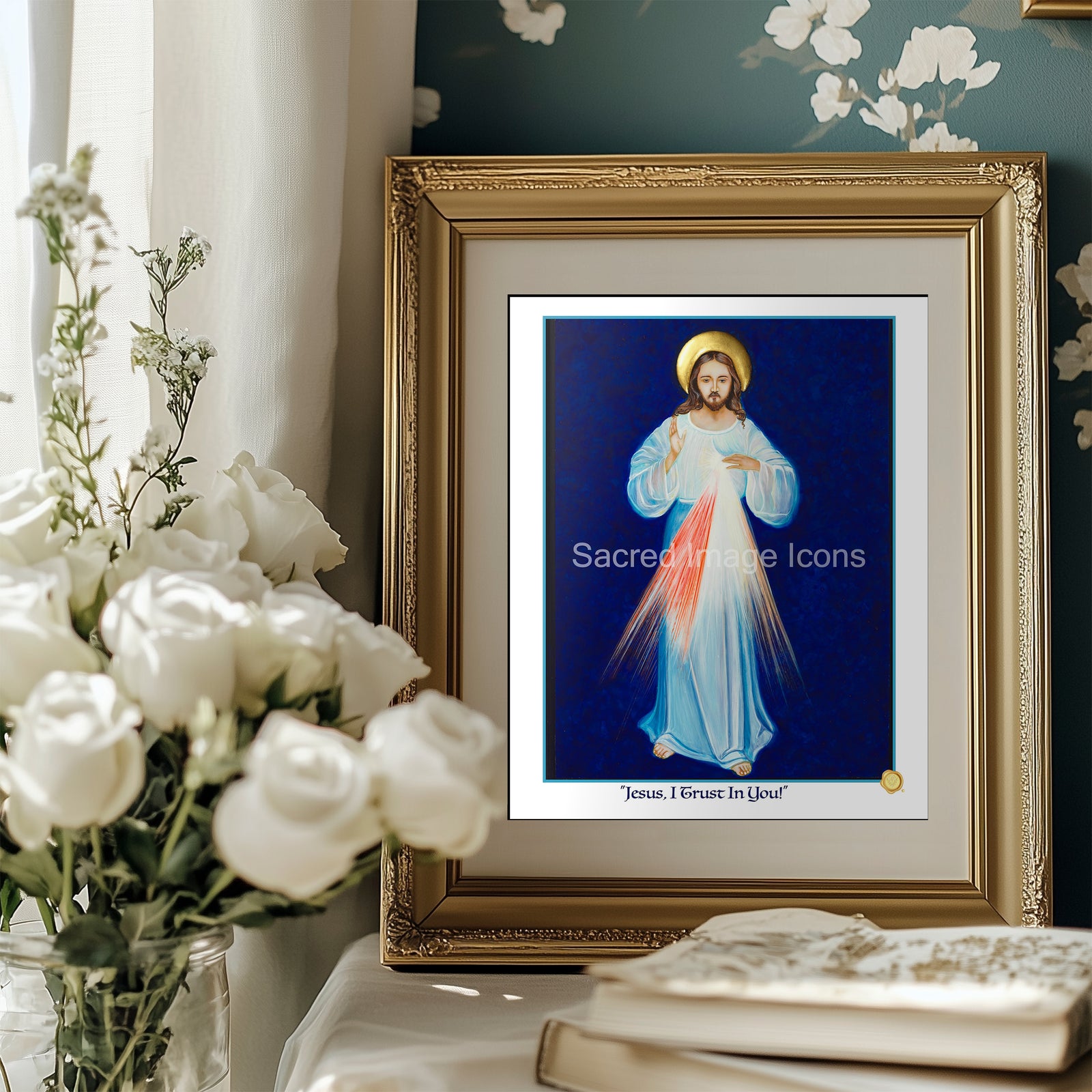 Divine Mercy Icon Print