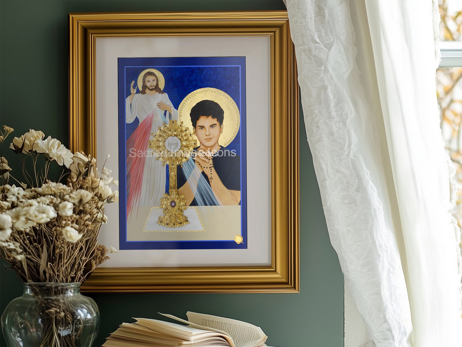Blessed Carlo Acutis Icon Print
