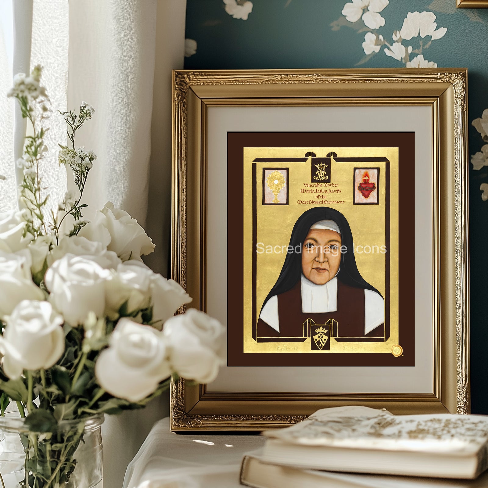 Venerable Mother Luisita Icon Print