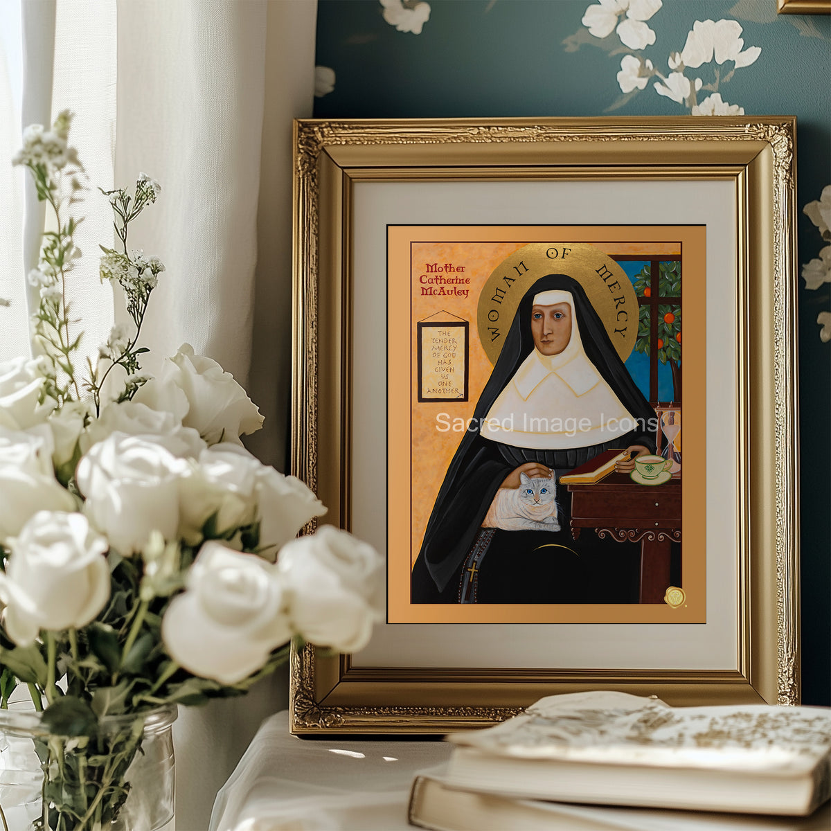 Mother Catherine McAuley Icon Print