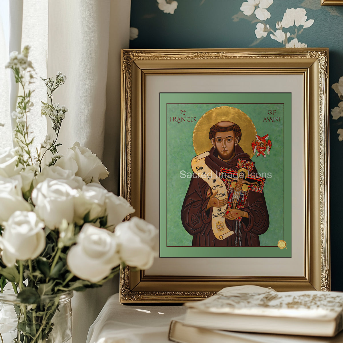 Saint Francis 2 Icon Print