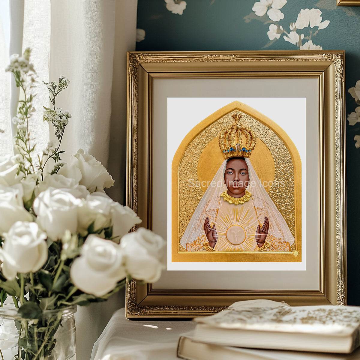 Our Lady Tabernacle of the World Icon Print