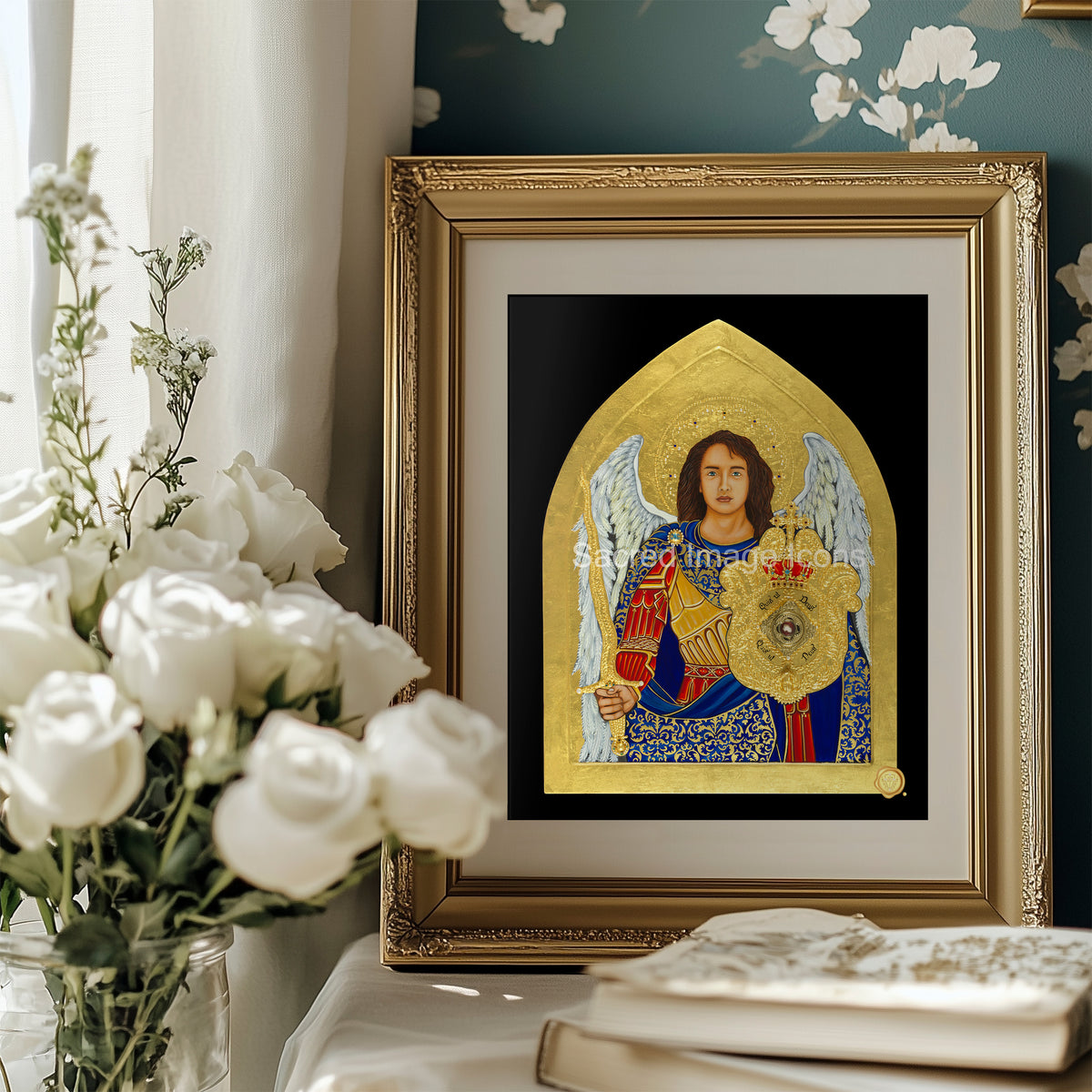 Archangel Michael 1 Icon Print