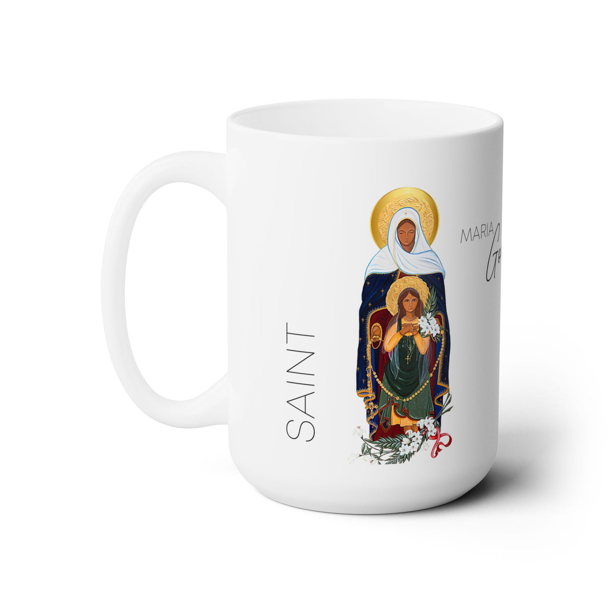 Saint Maria Goretti Prayer Mug 15oz
