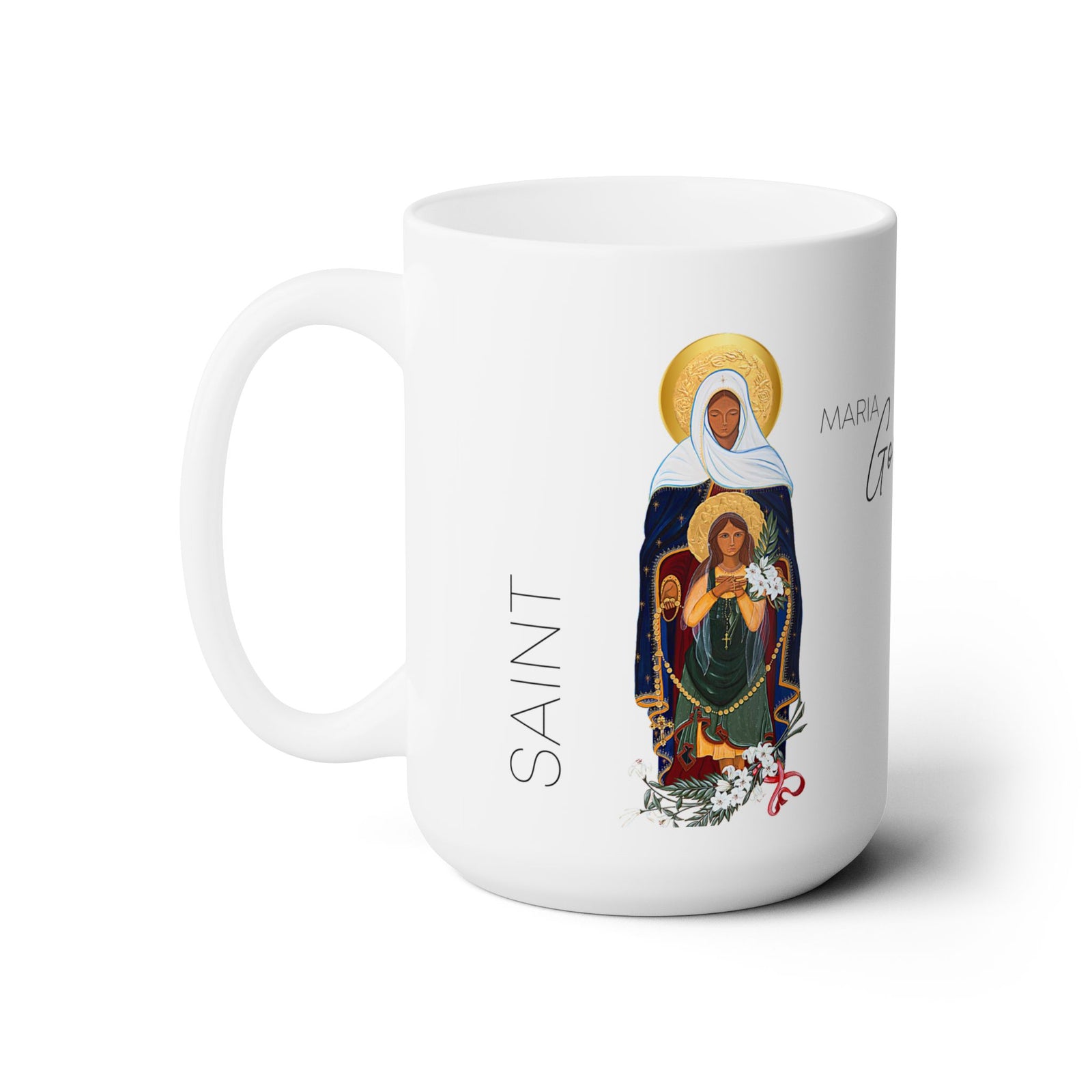 Saint Maria Goretti Prayer Mug 15oz