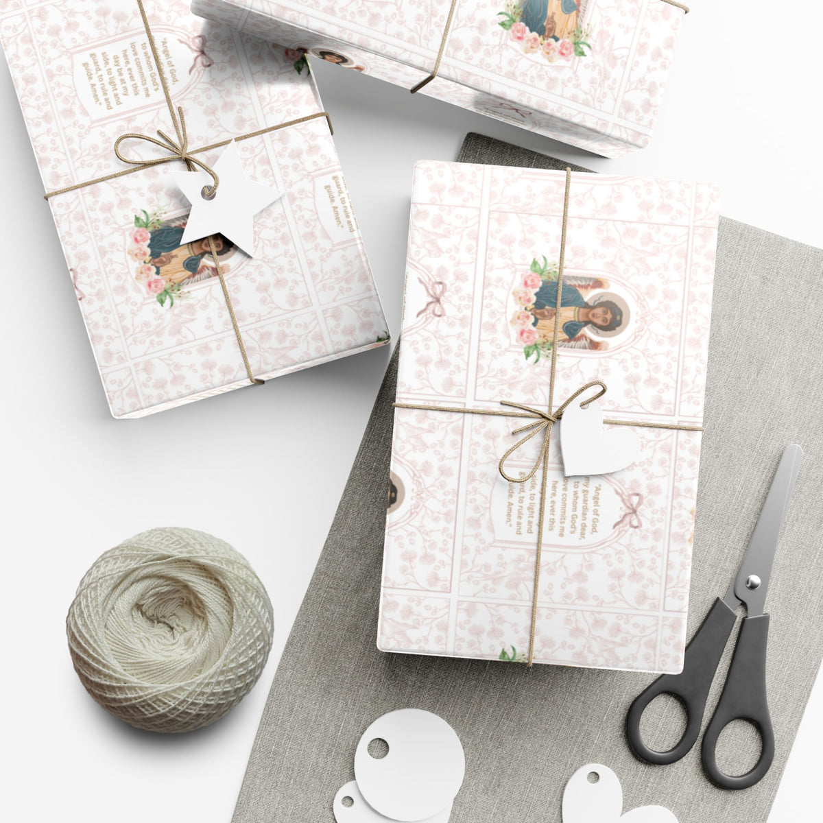 Gift Wrapping Paper - Guardian Angel Prayer - Roll