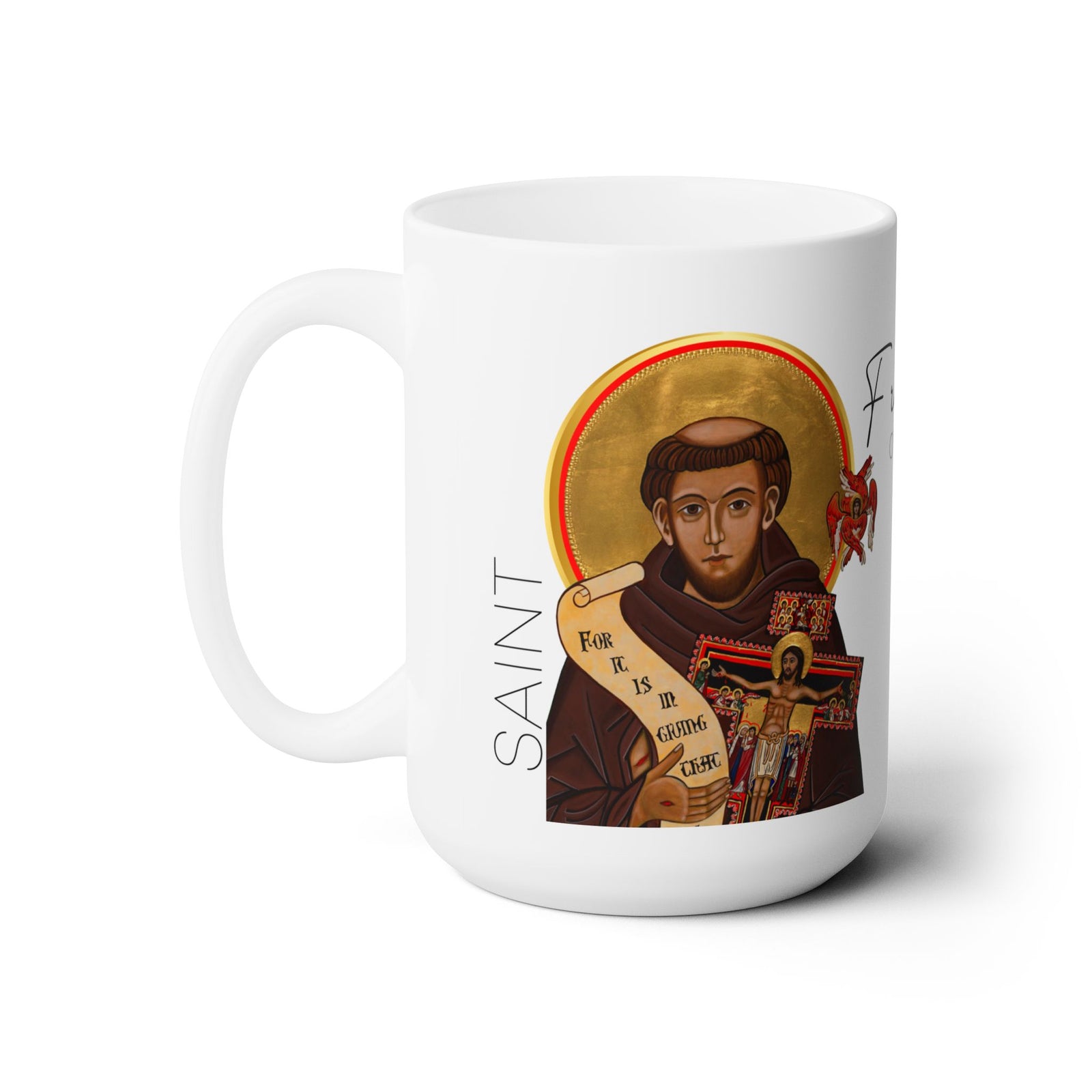Saint Francis Prayer Mug 15oz