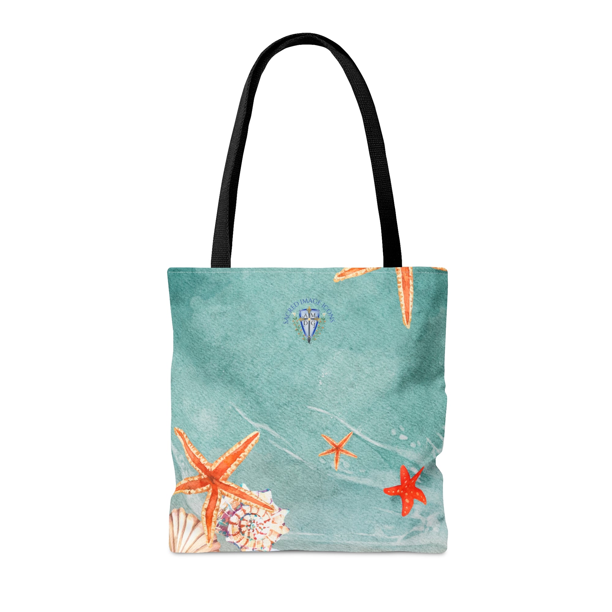 Our Lady Star of the Sea 16"x16" Tote Bag
