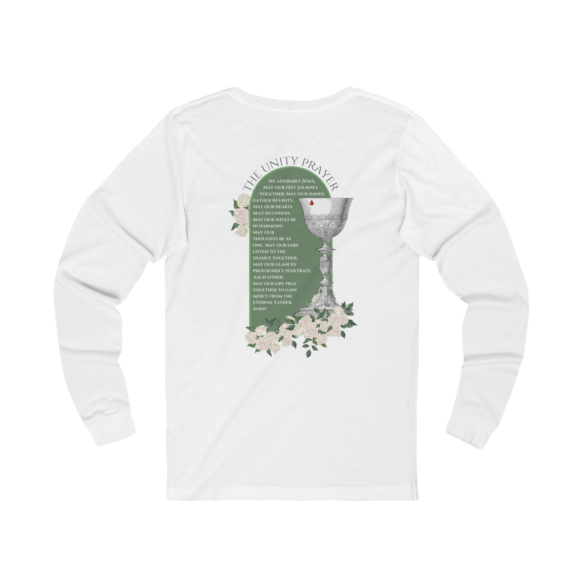 Flame of Love Spiritual Long Sleeve Unisex  Tee