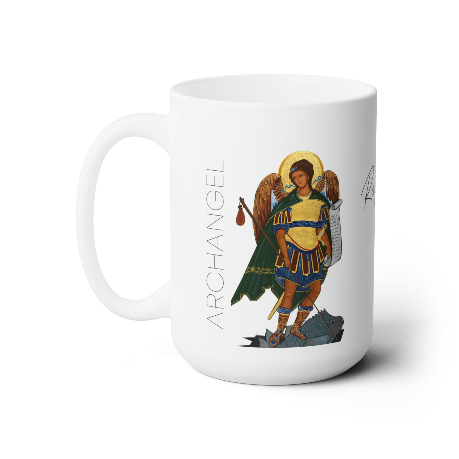 Archangel Raphael Prayer  Mug 15oz