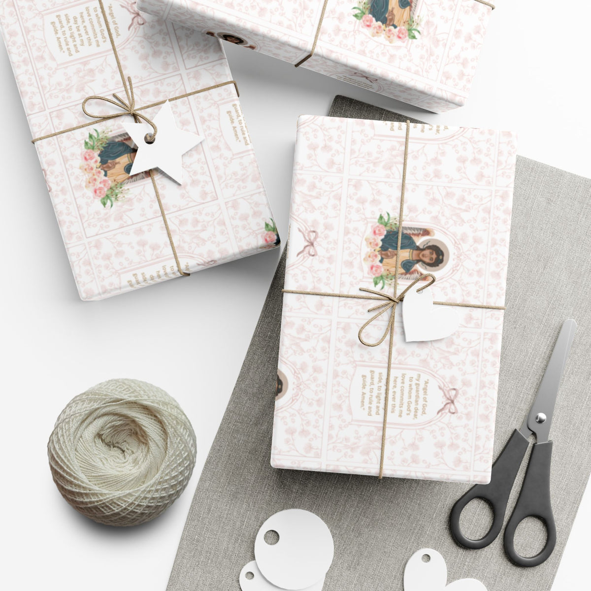 Gift Wrapping Paper - Guardian Angel Prayer - Roll