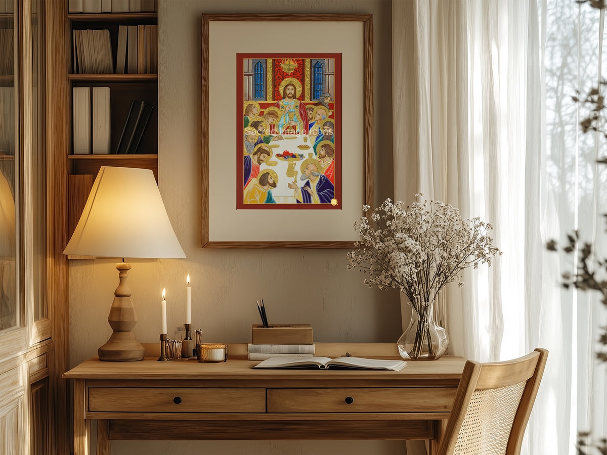 The Last Supper Icon Print