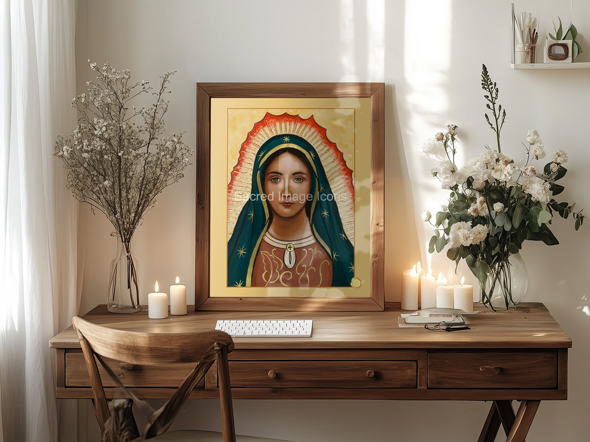 Our Lady of Guadalupe 1 Icon Print
