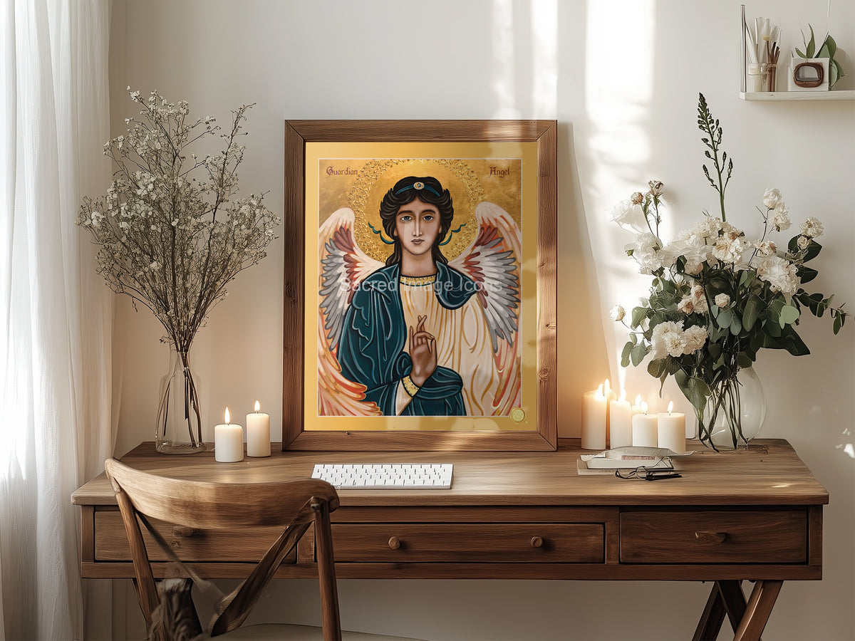 Guardian Angel 1 Icon Print
