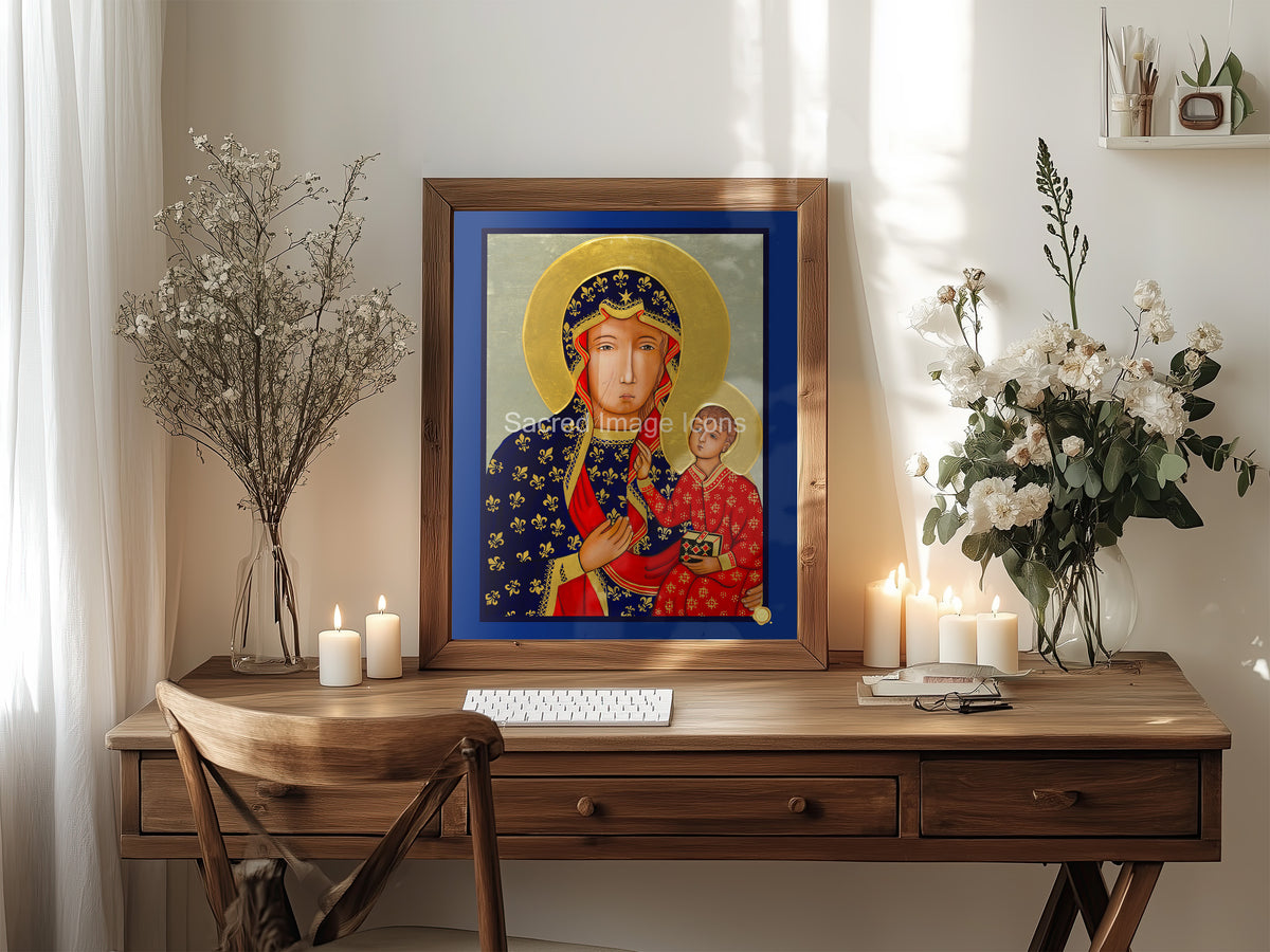 Our Lady of Czestochowa Icon Print