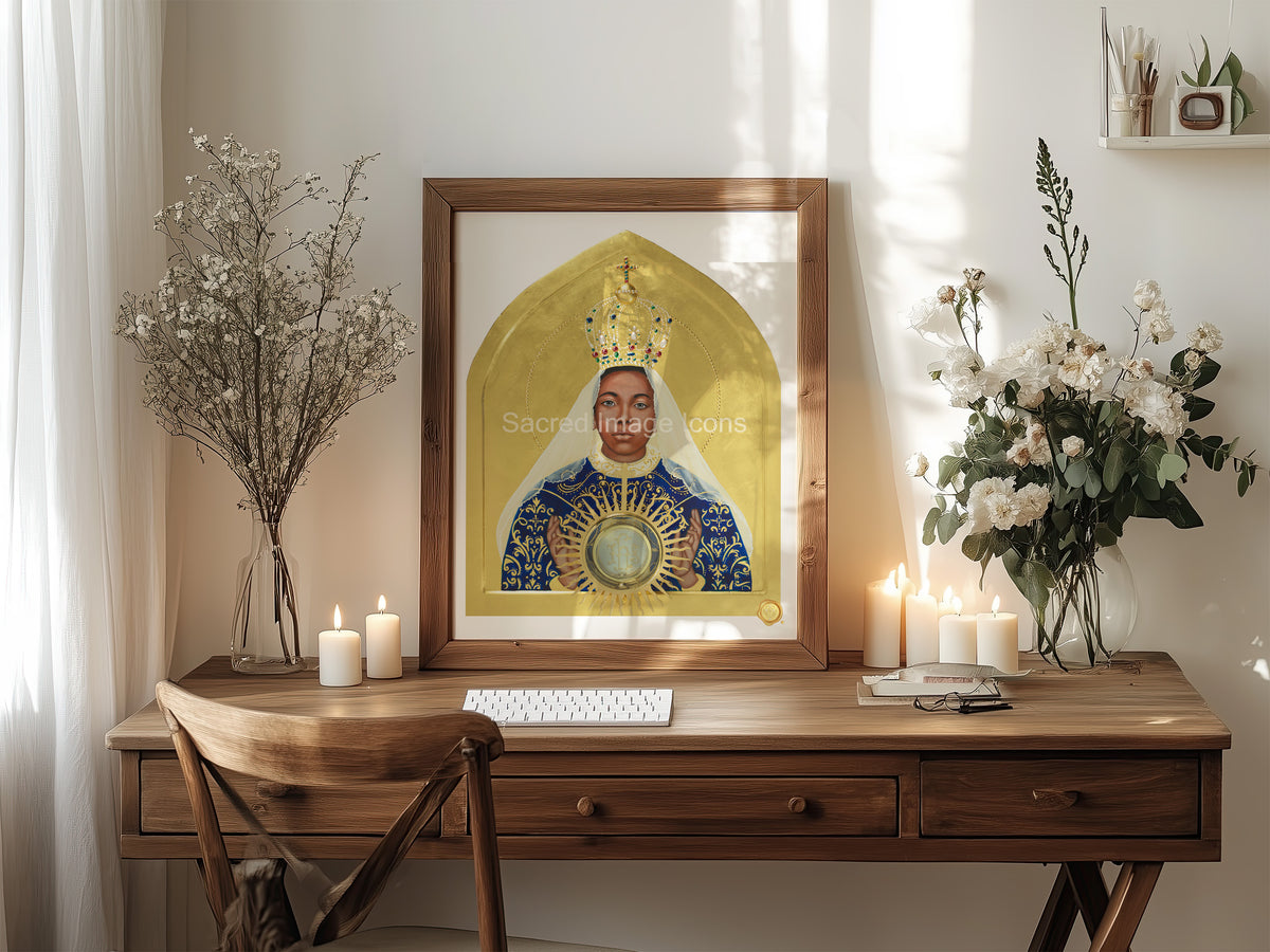 Our Lady of Africa Icon Print