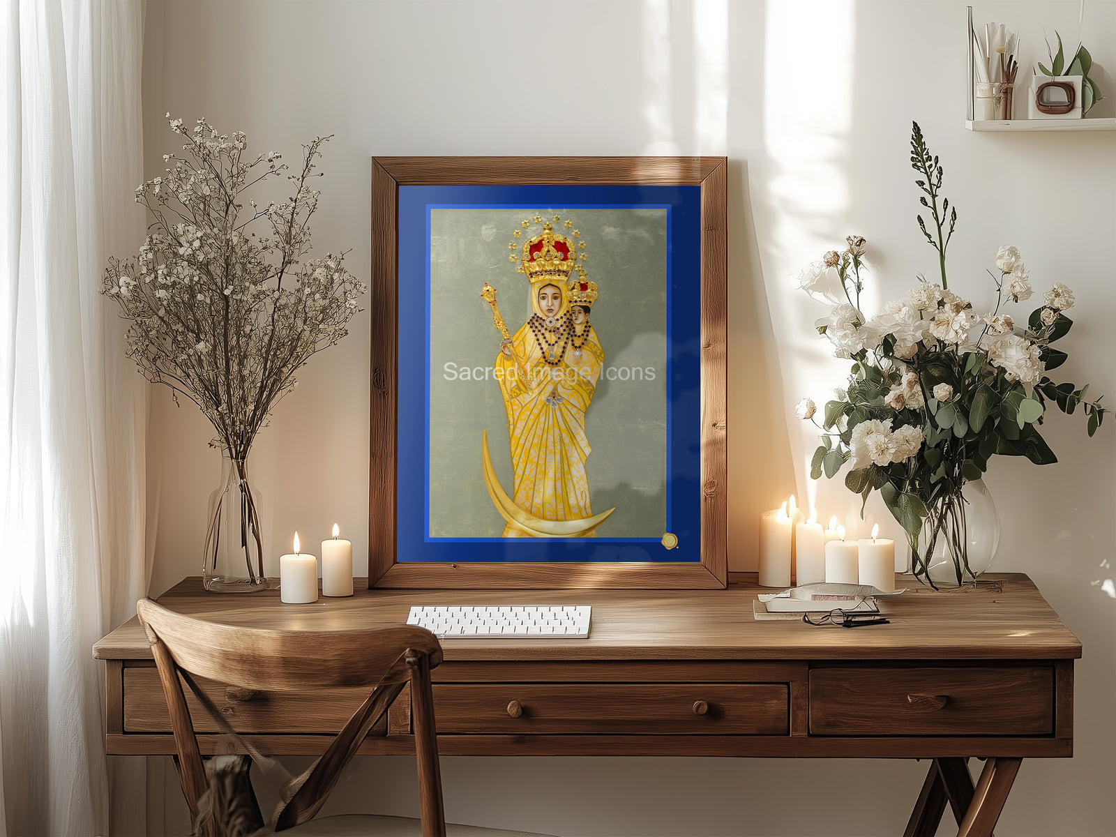 Our Lady of Vailankanni Icon Print