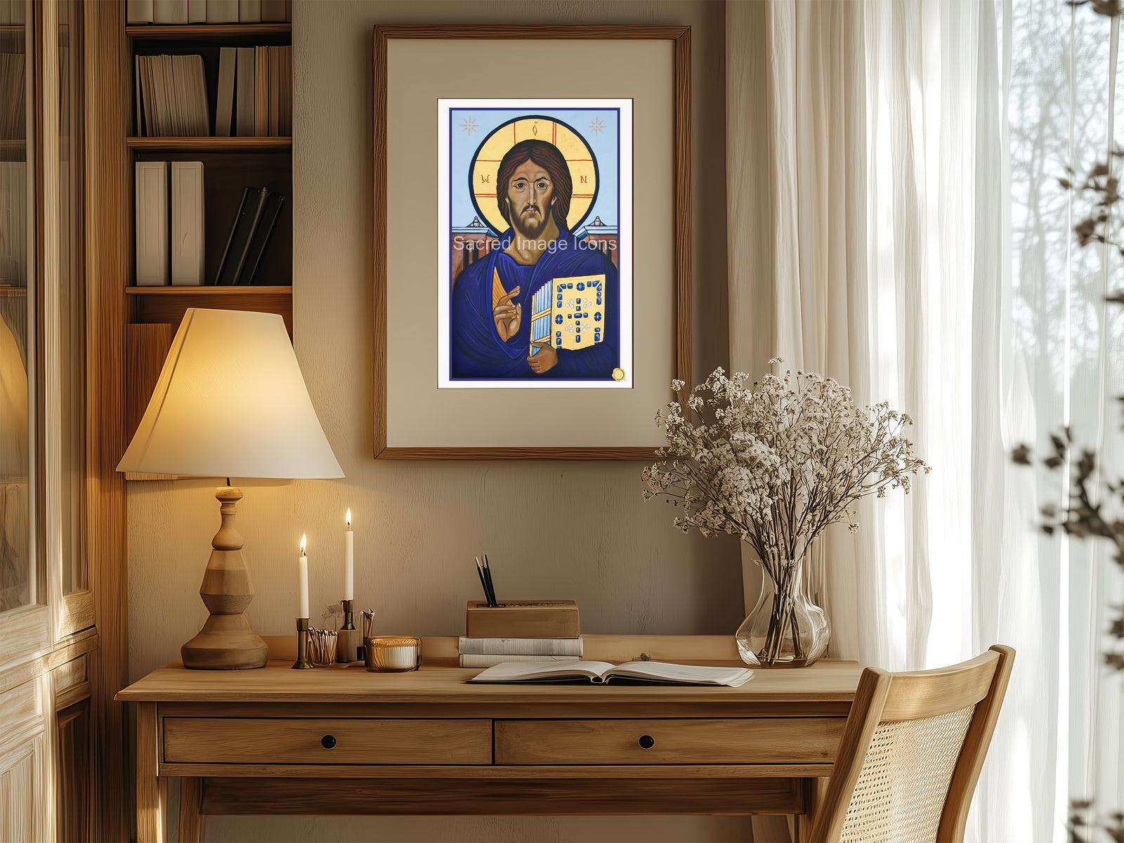 Christ Pantocrator Icon Print