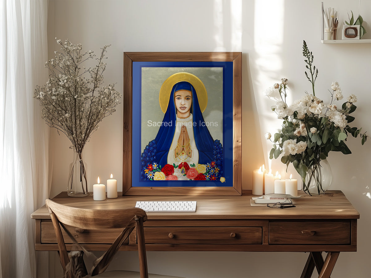 Our Lady of Kibeho Icon Print