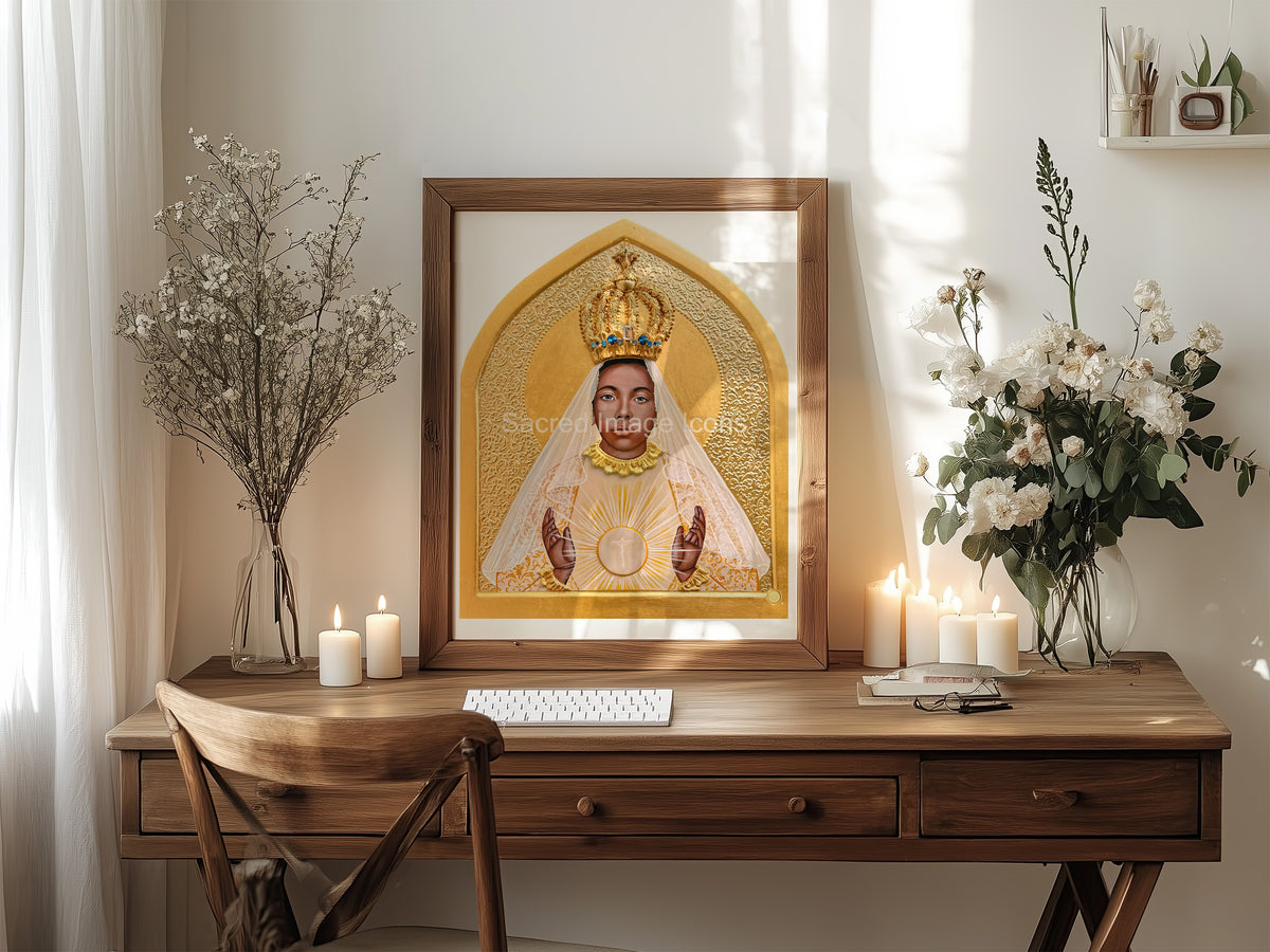 Our Lady Tabernacle of the World Icon Print