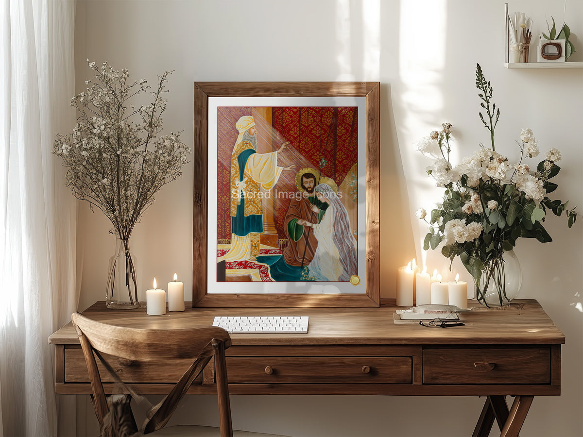 The Wedding Blessing Icon Print