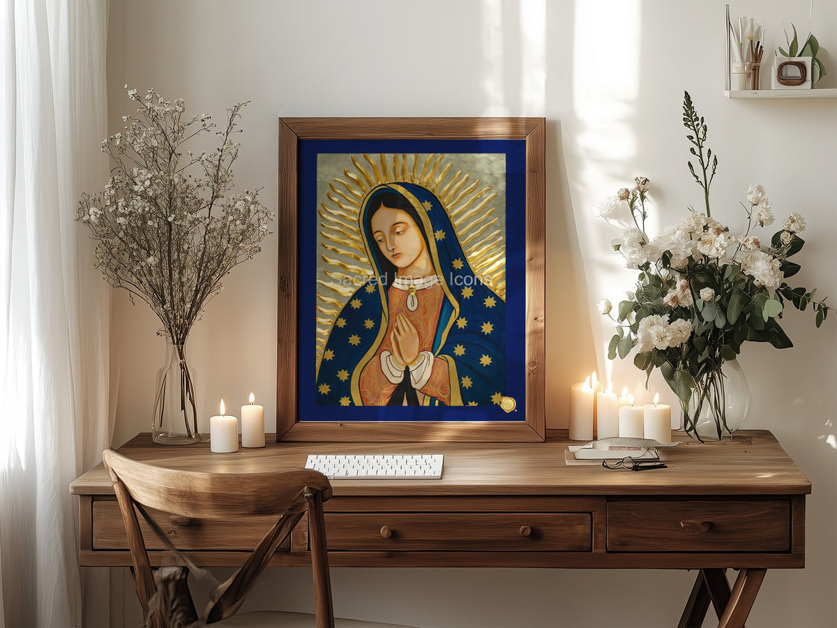 Our Lady of Guadalupe 2 Icon Print