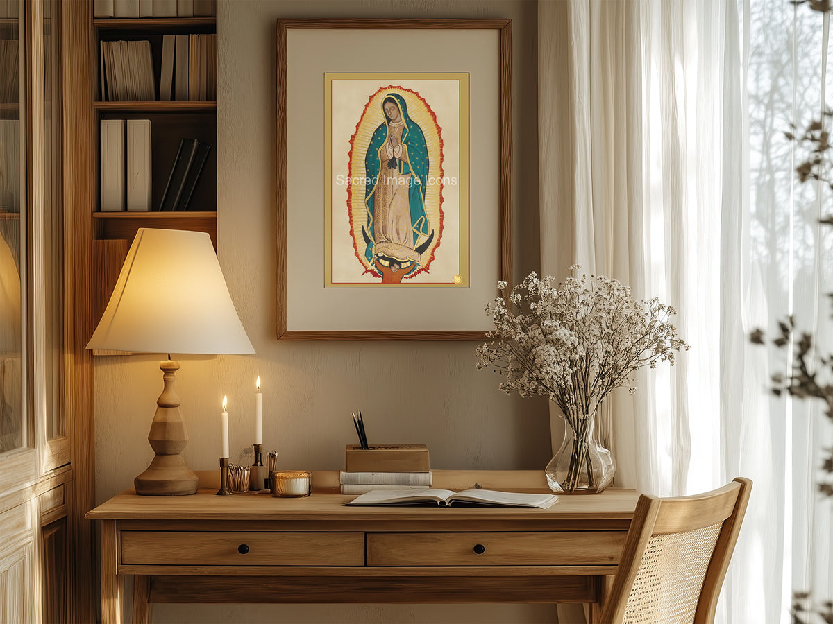Our Lady of Guadalupe 3 Icon Print