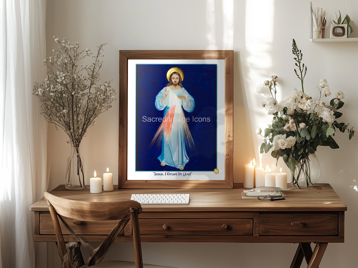 Divine Mercy Icon Print