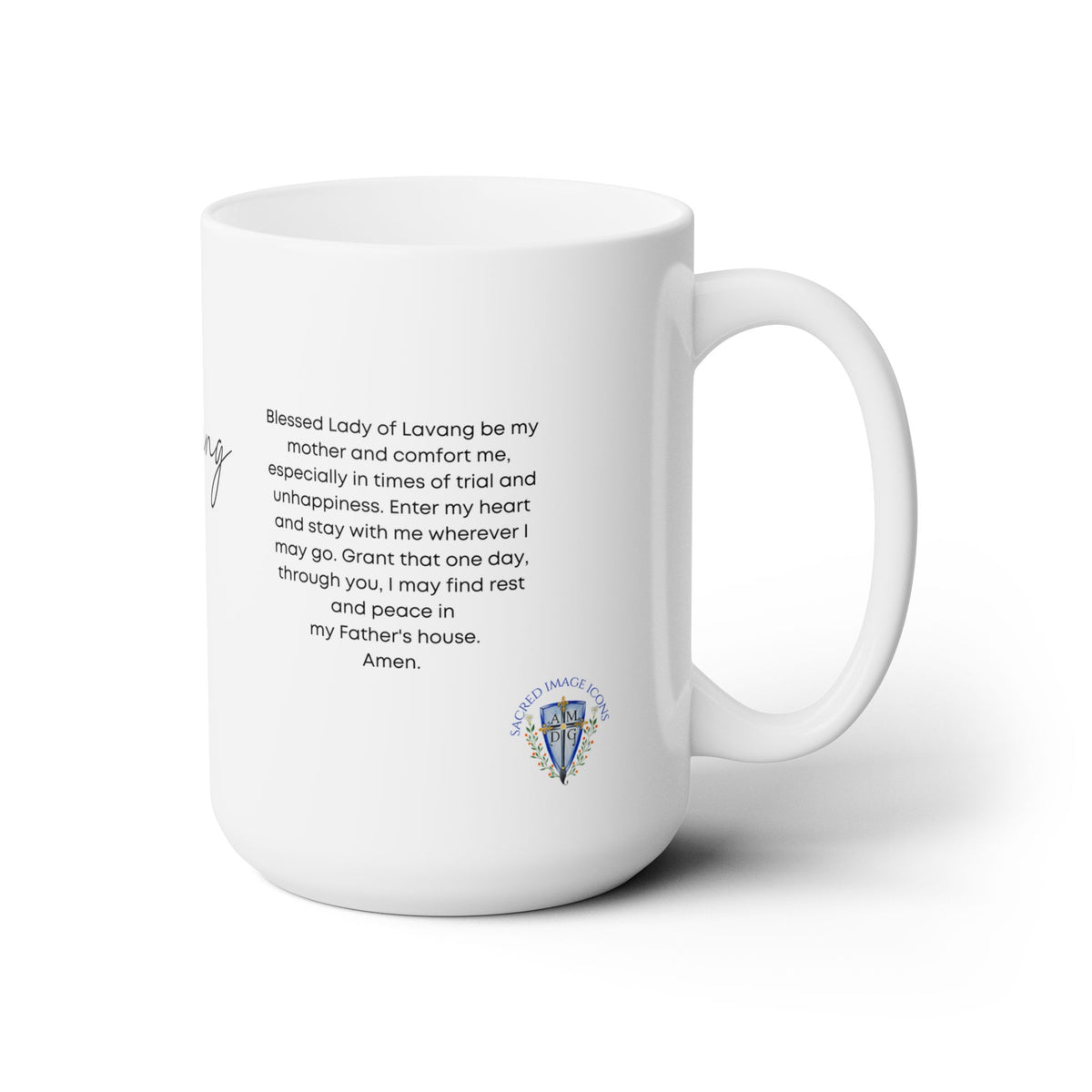 Our Lady of LaVang Prayer Mug 15oz