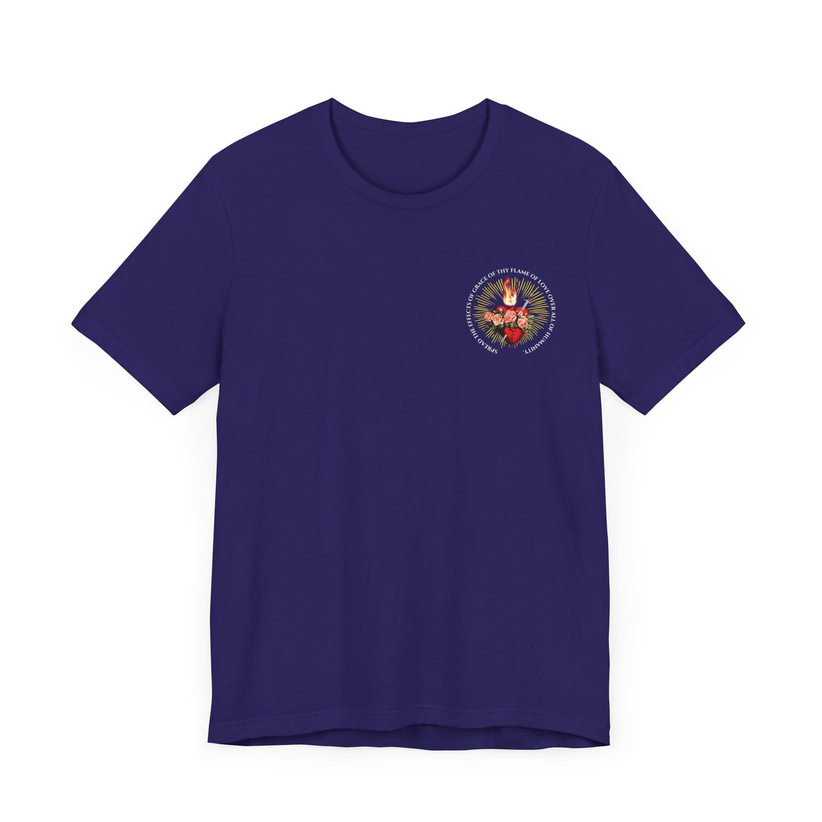 Flame of Love Tee - Devotion to the Blessed Mother - Unisex