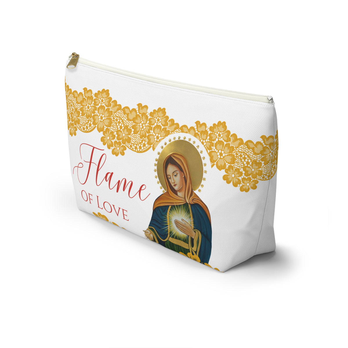 Flame of Love Adoration and Chapel Veil Pouch
