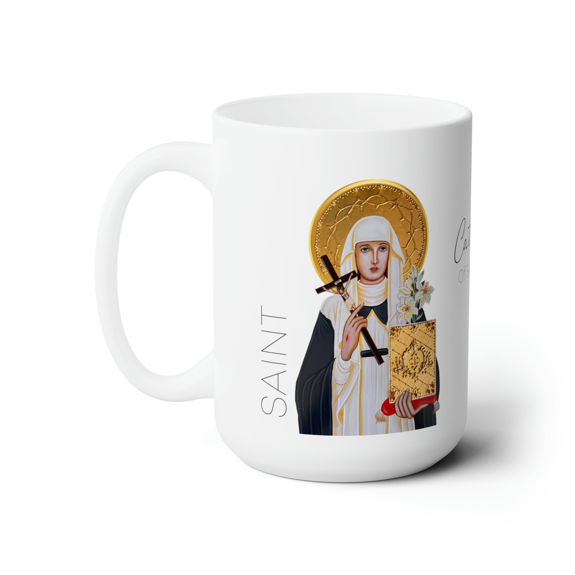 Saint Catherine of Siena Prayer Mug 15oz