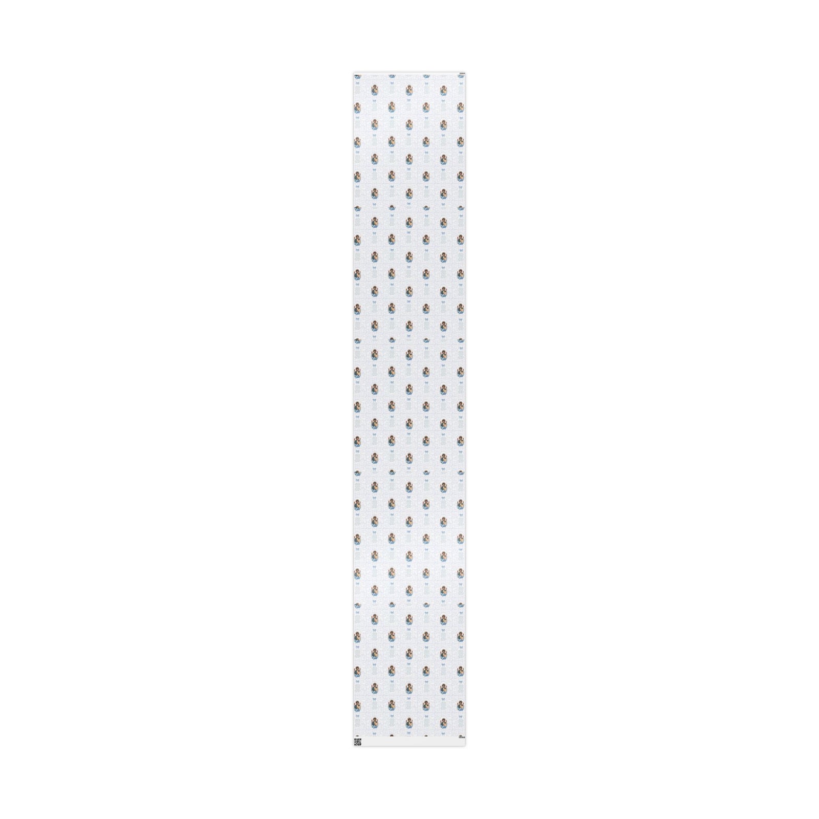Gift Wrapping Paper - Guardian Angel Prayer (Blue) - Roll