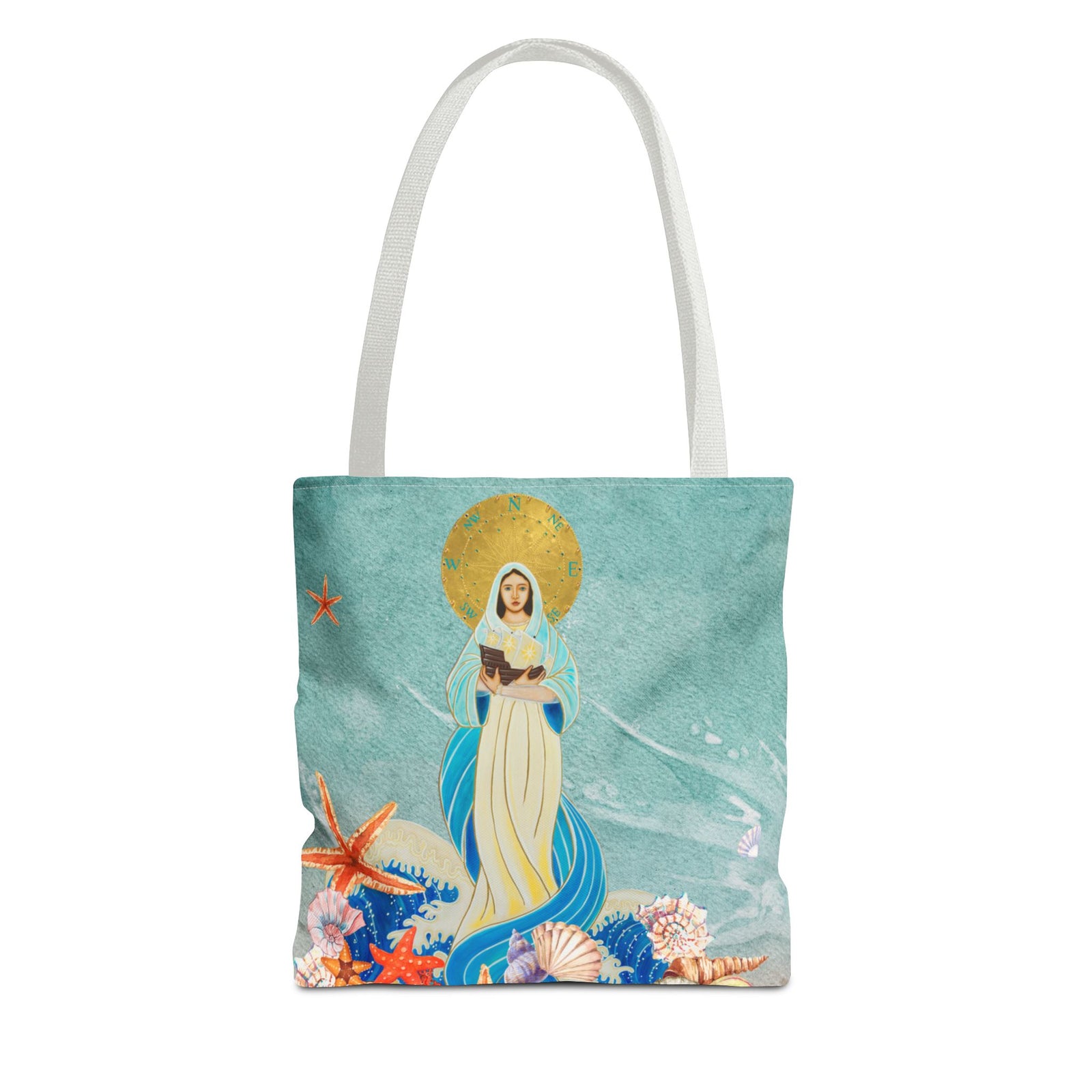 Our Lady Star of the Sea Tote Bag