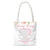Flame of Love Tote Bag (Pink Roses) 13x13