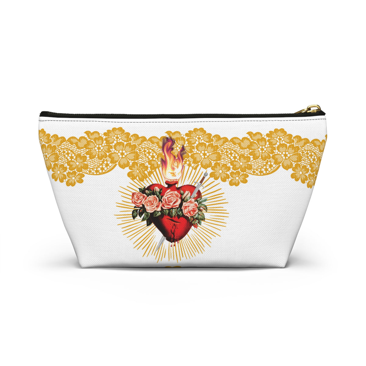 Flame of Love Adoration / Chapel Veil /  Adoration  Pouch