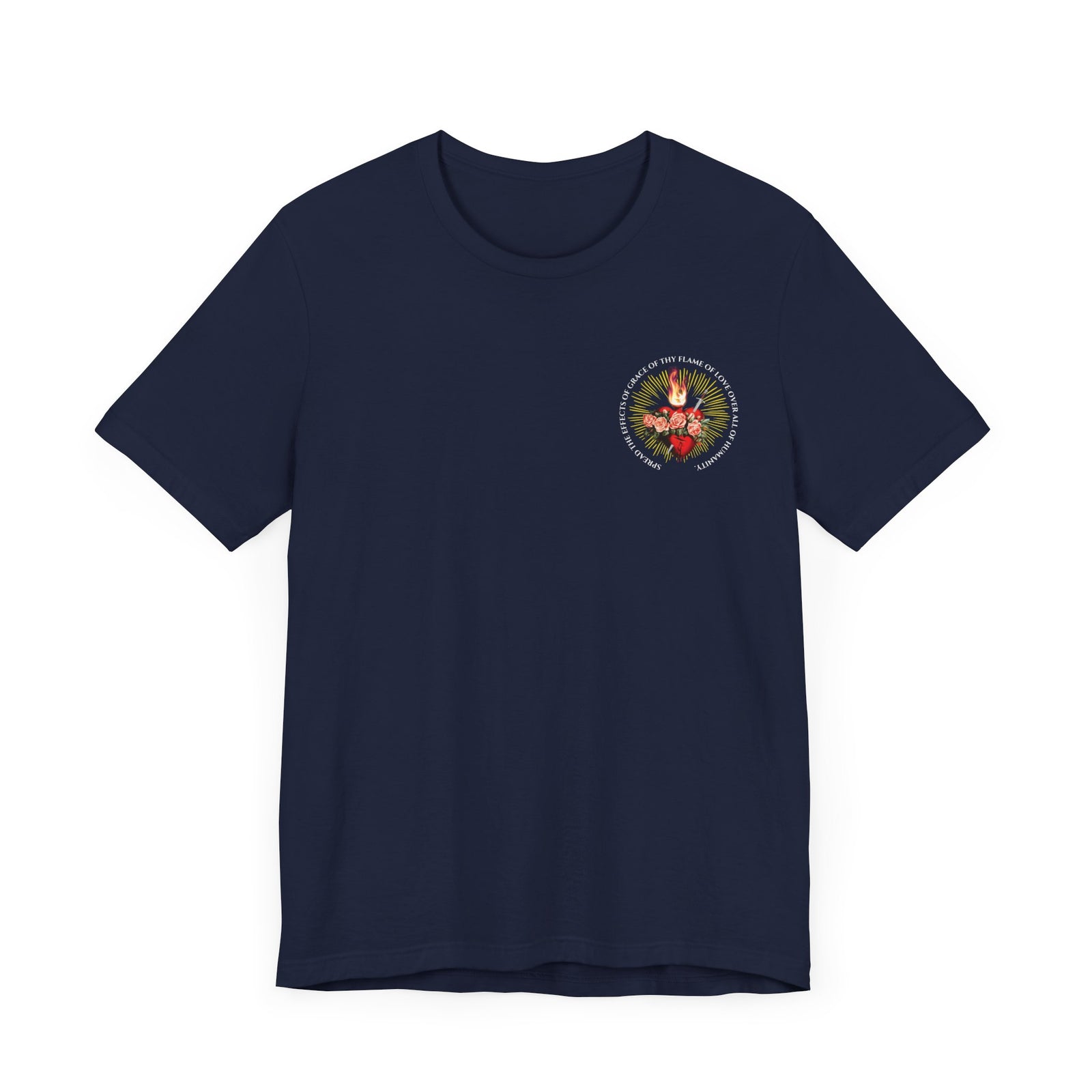 Flame of Love Tee - Devotion to the Blessed Mother - Unisex