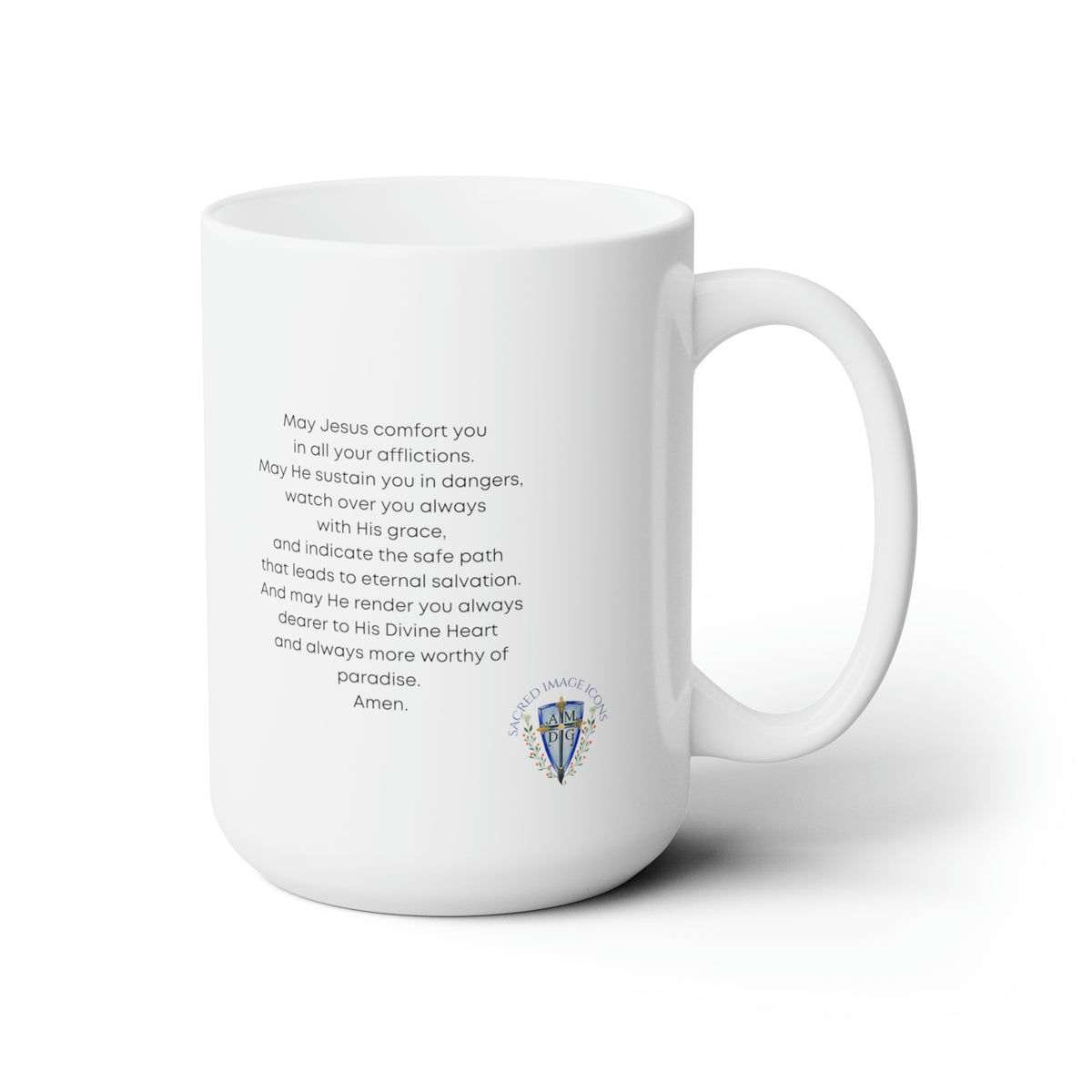 Saint Padre Pio Prayer Mug 15oz