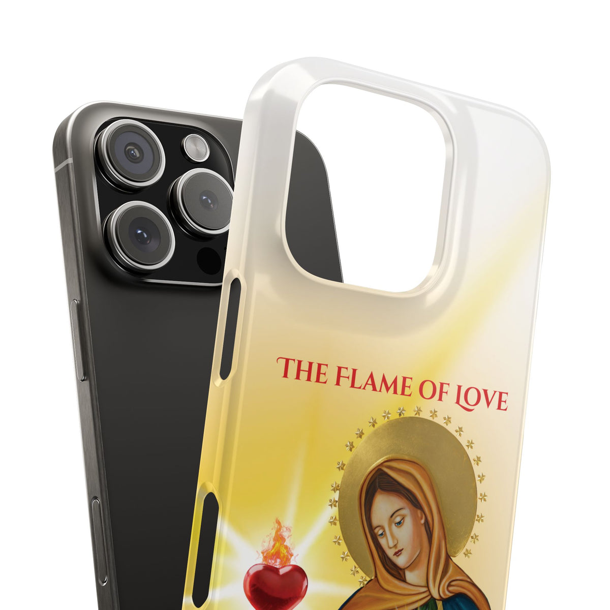 Flame of Love Slim Phone Case