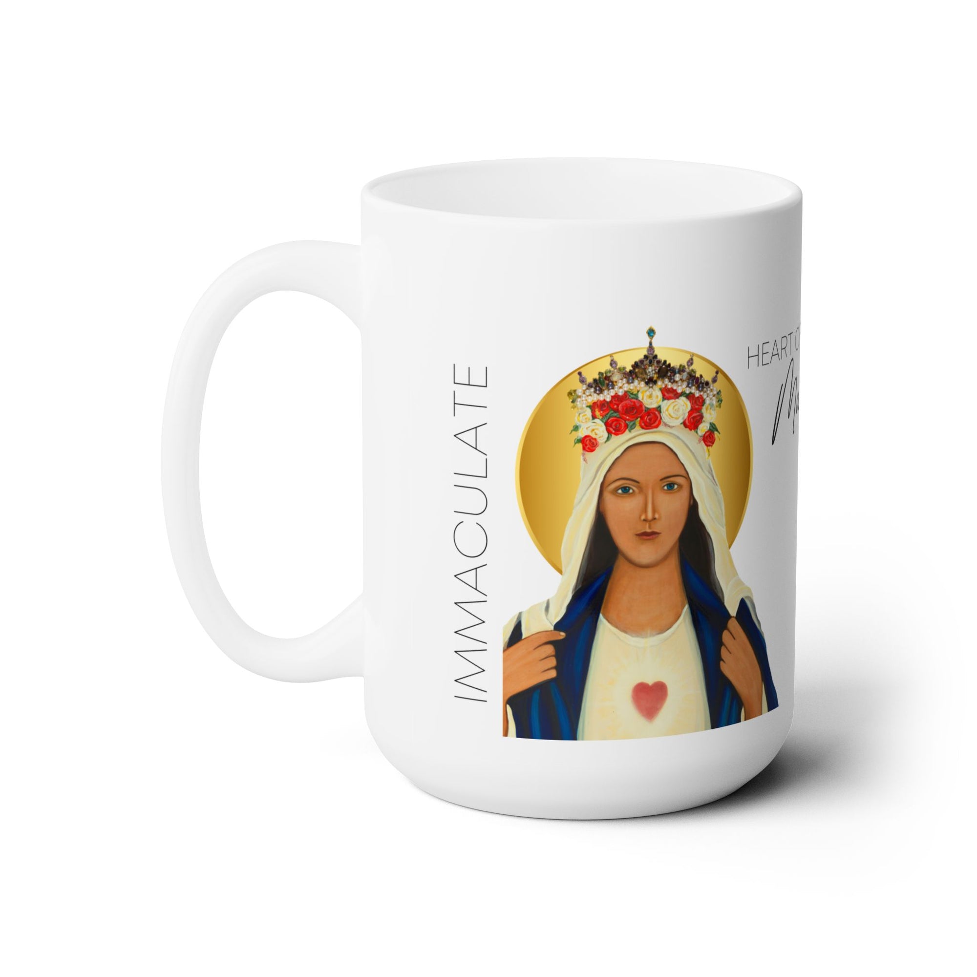 Immaculate Heart of Mary 15oz Ceramic Mug