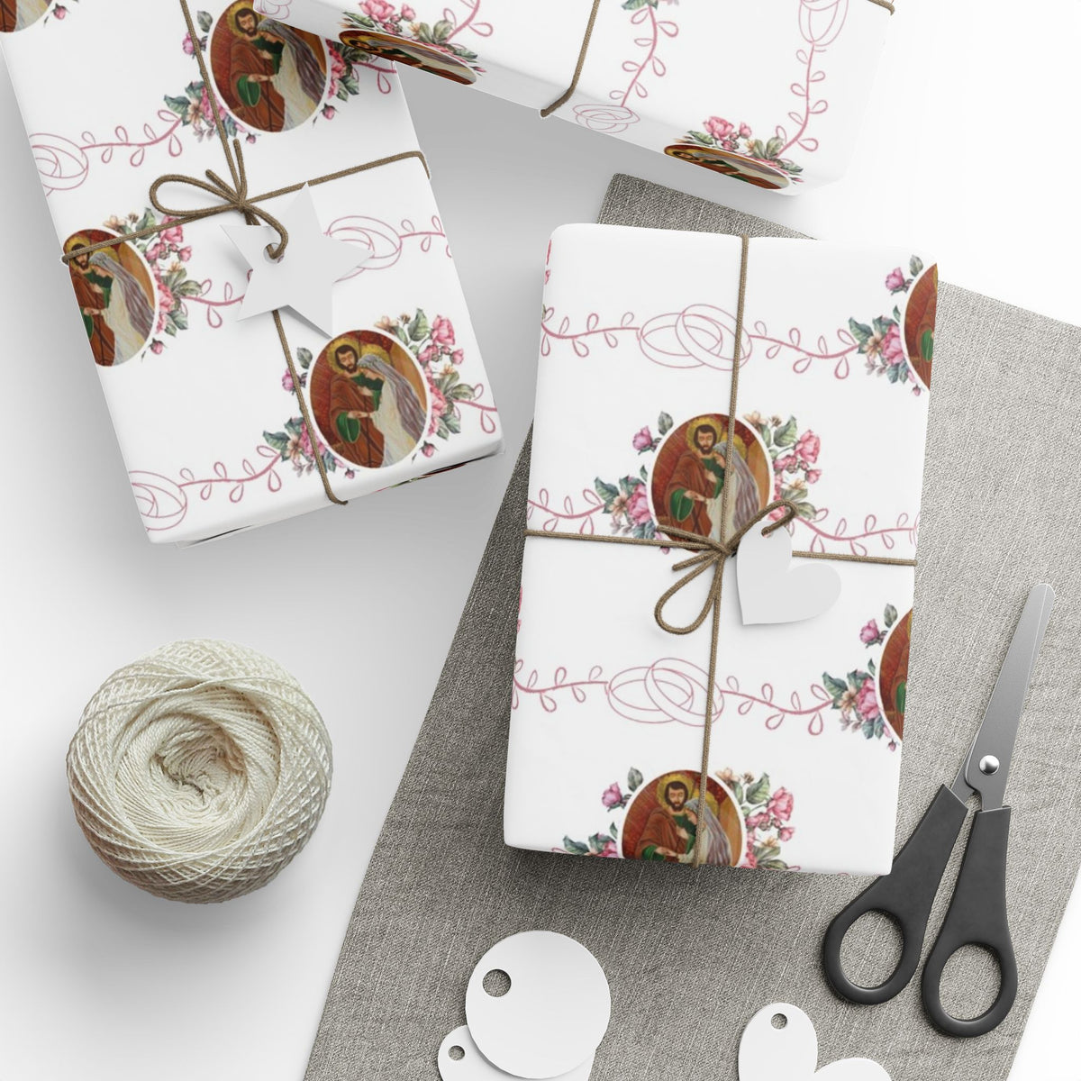 Gift Wrapping Paper - The Wedding of St. Joseph and Mary - Roll