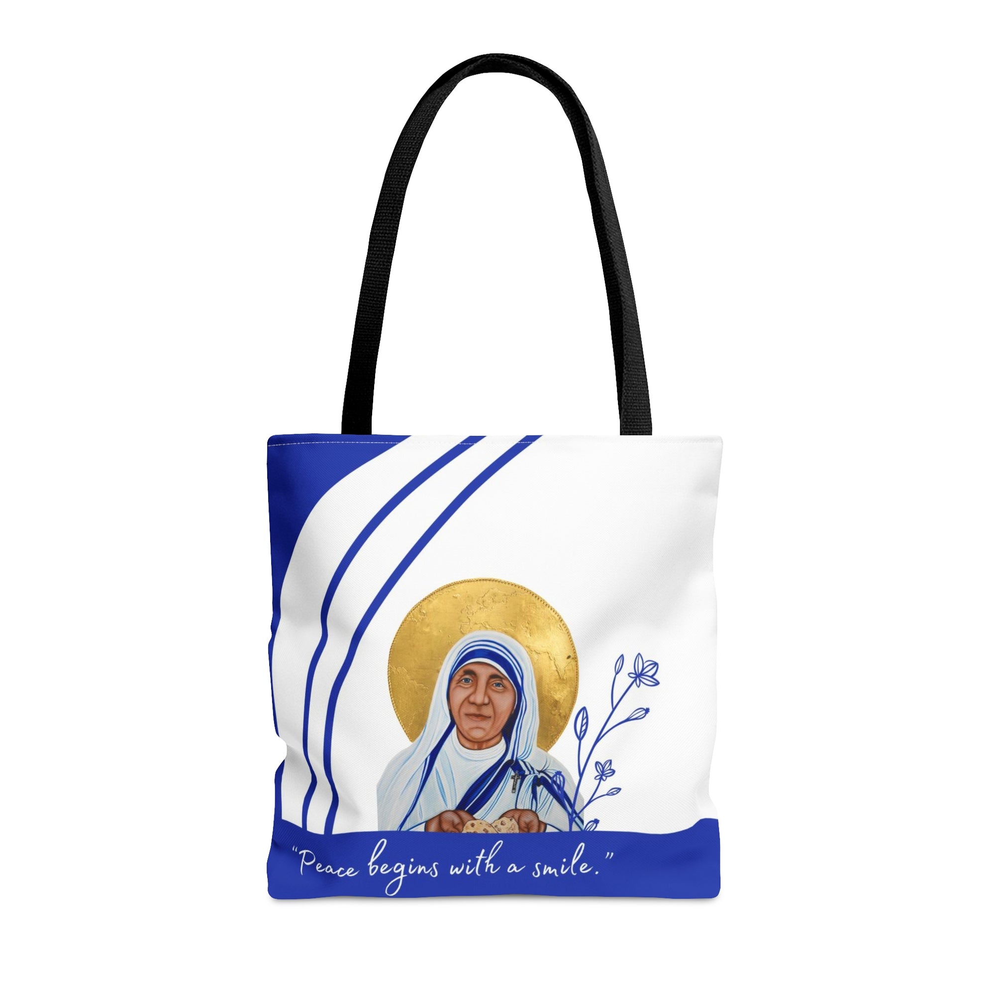 Saint Mother Teresa 16"x16" Tote Bag