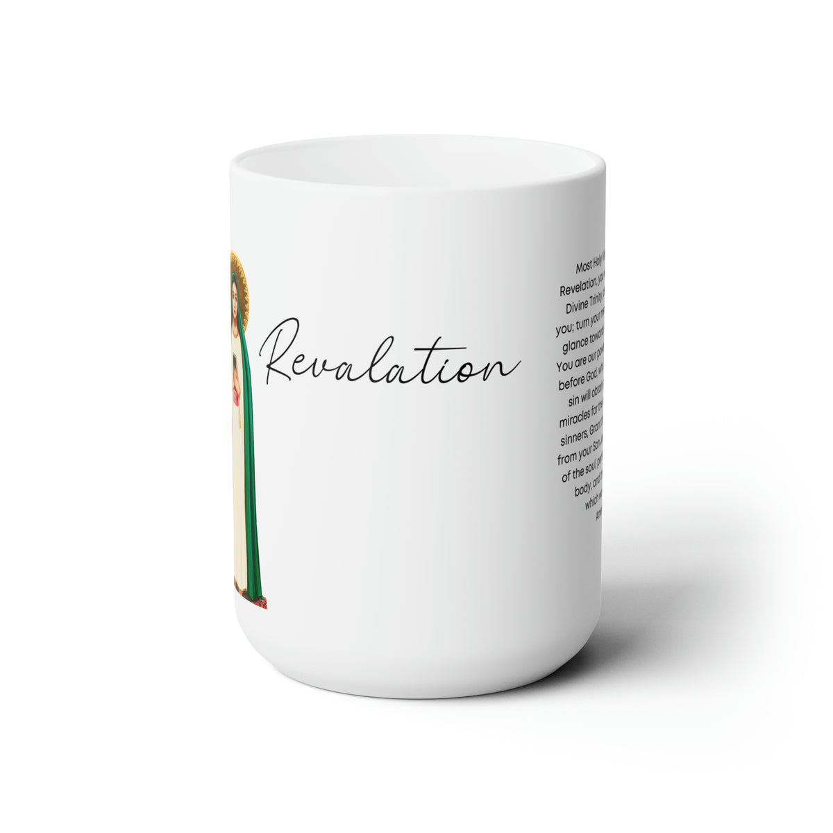 Our Lady of Revelation Prayer Mug 15oz