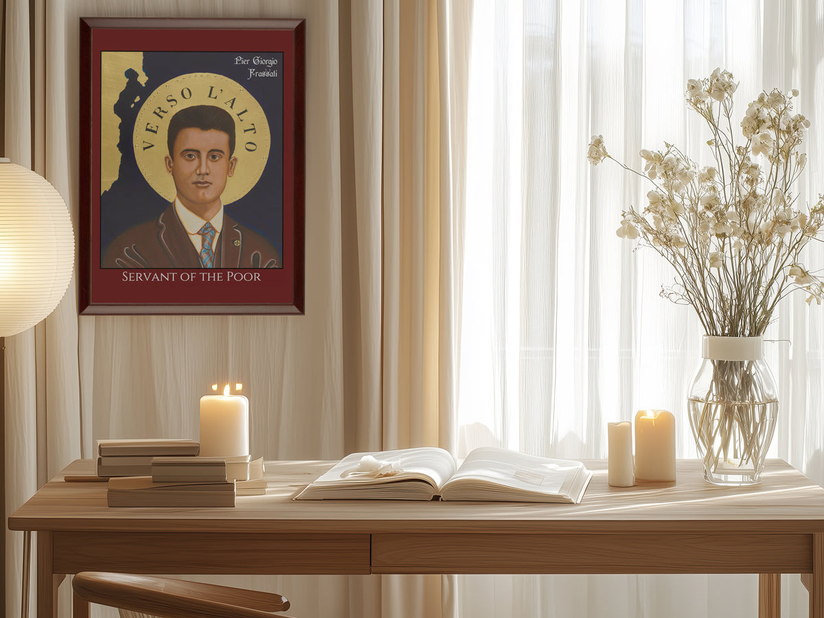 Saint Pier Giorgio Frassati Icon Plaque