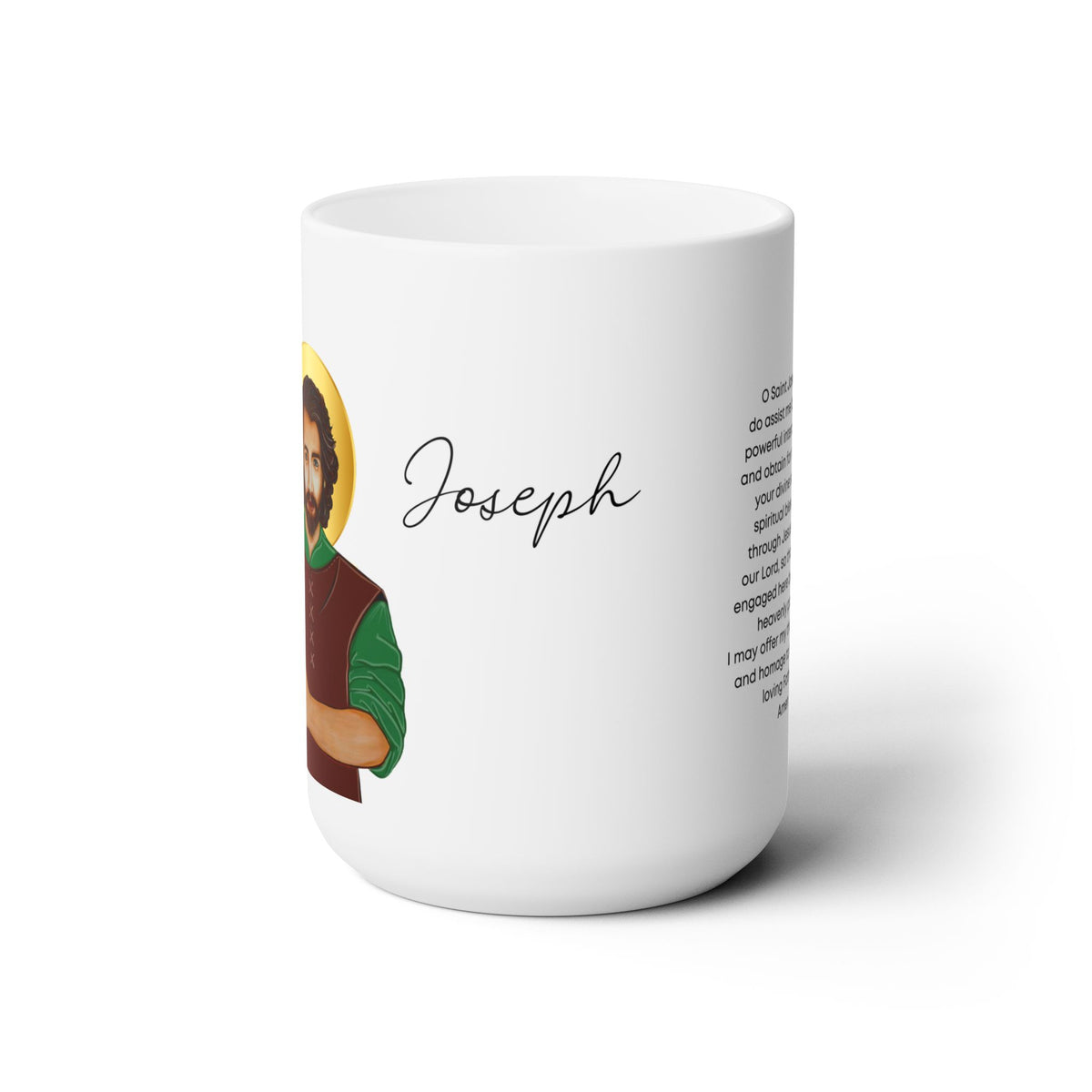 Saint Joseph Prayer Mug 15oz