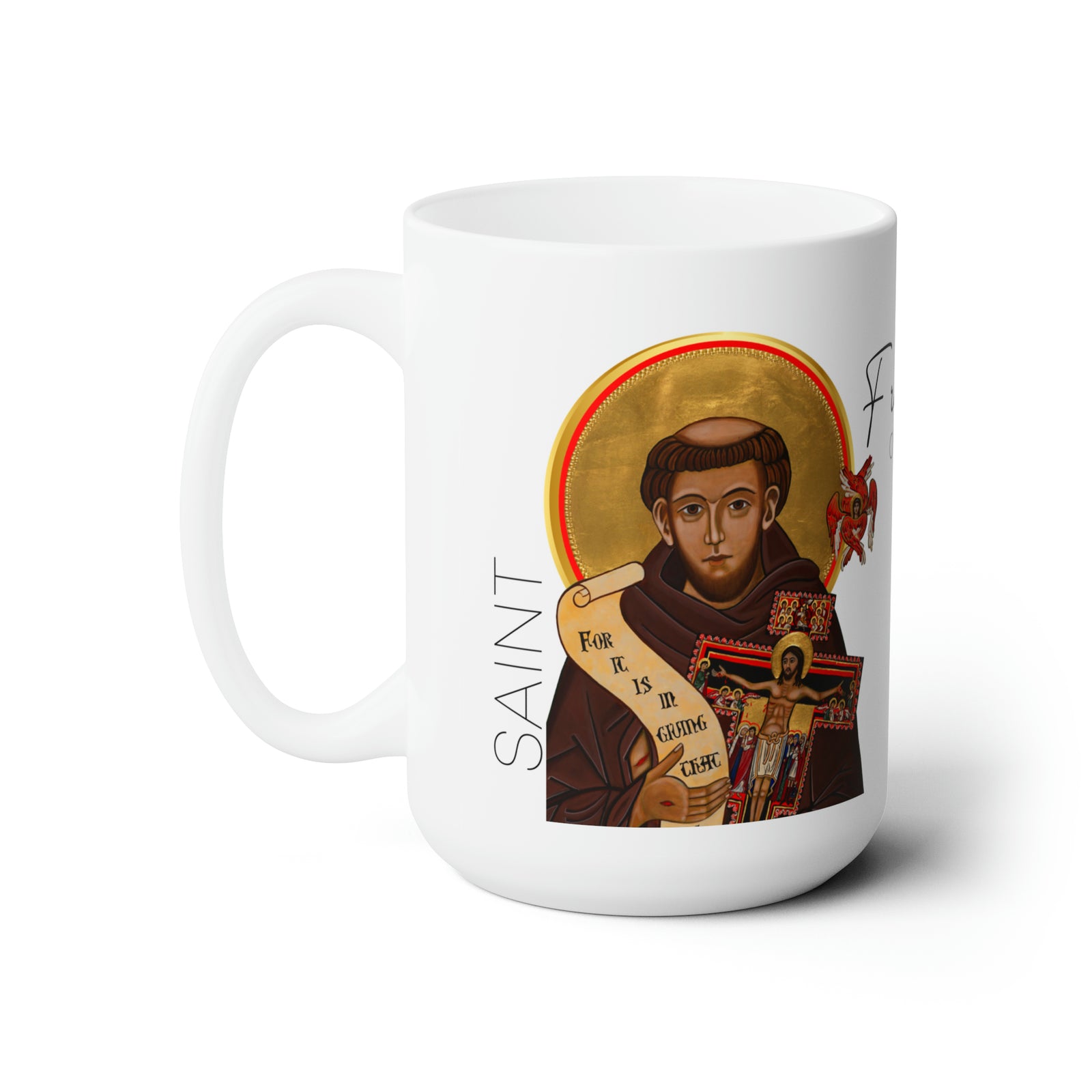 Saint Francis Prayer Mug 15oz