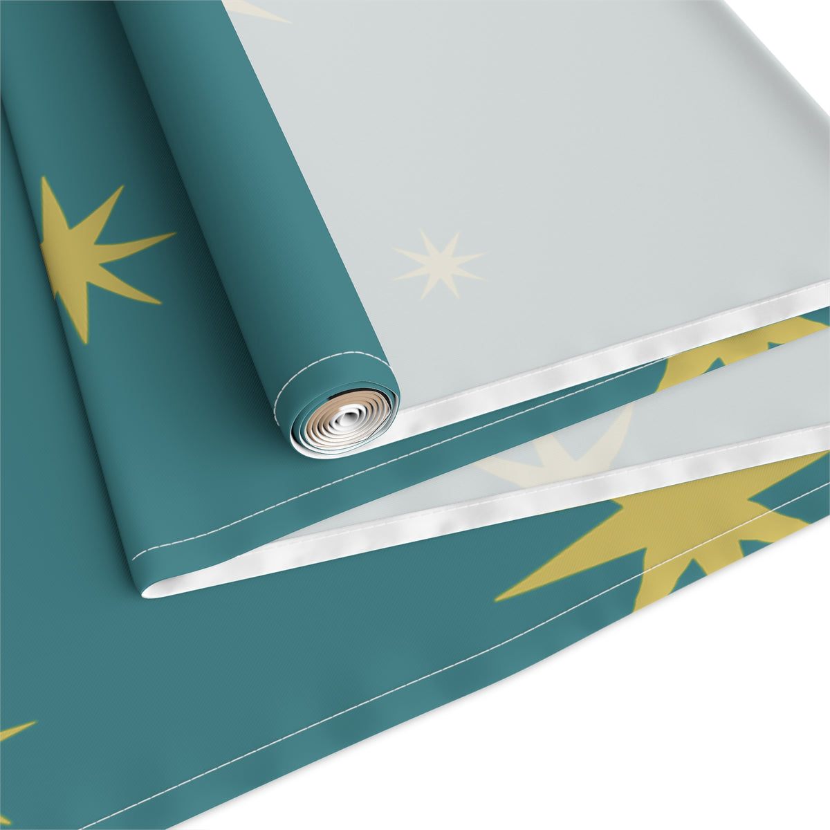 Our Lady of Guadalupe's Mantle Table Runner in Cotton Twill or Poly