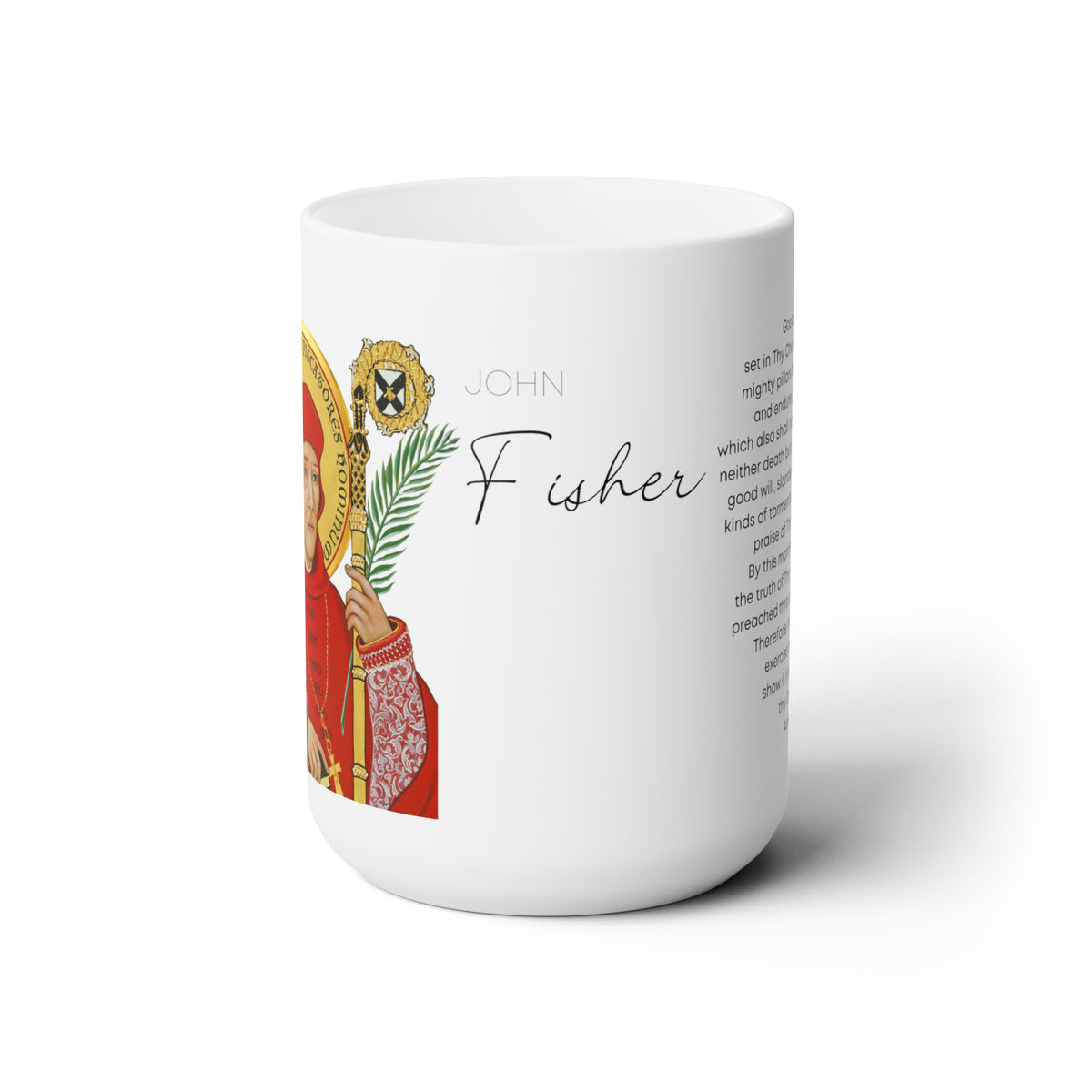 Saint John Fisher Prayer Mug 15oz